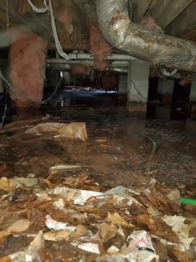 Crawl space flood assessment for Leak Detection & Repair in San Bernardino